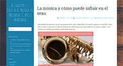 Desktop Screenshot of allegrettomusica.es