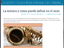 Tablet Screenshot of allegrettomusica.es